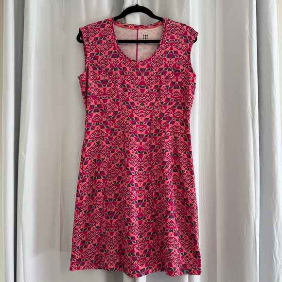 Title nine Dresses & Skirts - Title Nine Dream Dress Athletic Travel Golf Geometric Print Womens Medium